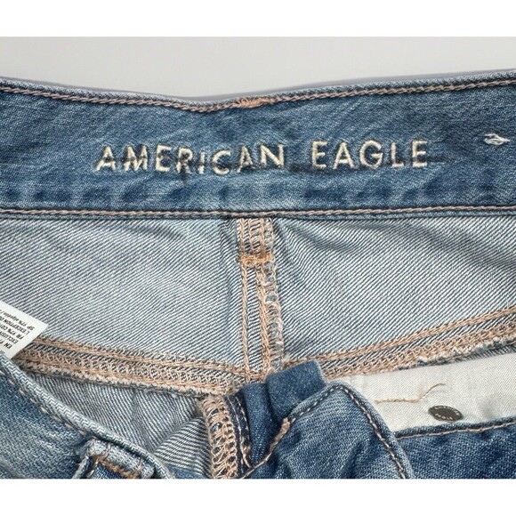 American Eagle Shorts Juniors 00 Super Hi Rise Festival Rainbow Measure W24 - Picture 3 of 7